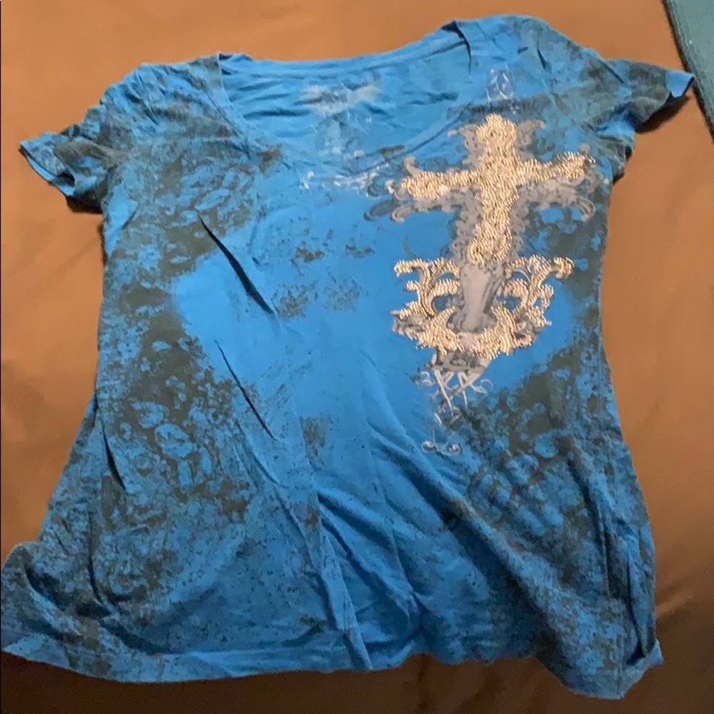 Royal blue t shirt